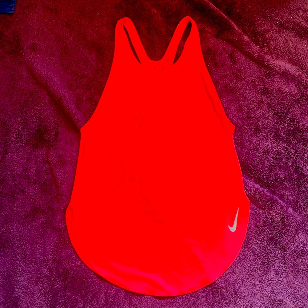 Orange tank top